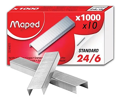(113391) BROCHE MAPED 24/6 X 100  *182405* - LIBRERIA ESCOLAR - CANOPLAS