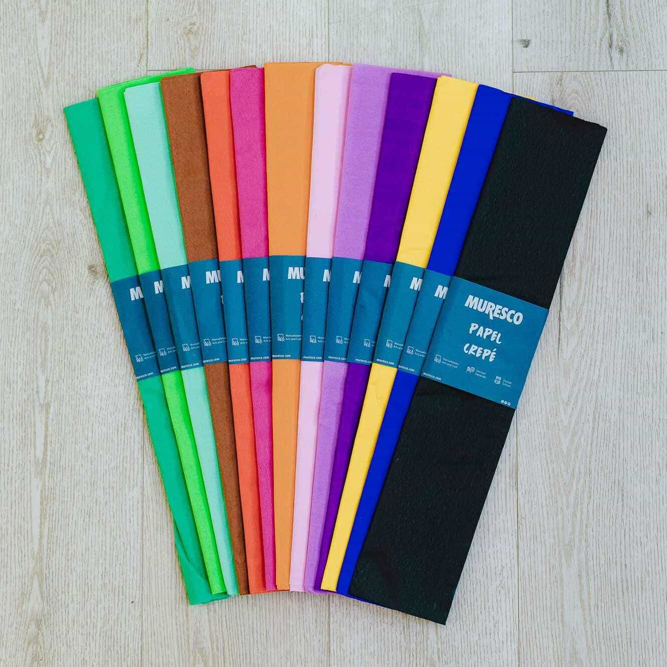 (142604) PAPEL CREPE MURESCO BORDO - PAPELES Y VARIOS - PAPELES VARIOS