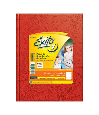 (143067) CUAD. EXITO 48 ROJO RAYADO - CUADERNOS - CUADERNOS LEDESMA