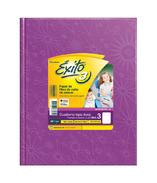 (143113) CUAD. EXITO N*3 UNIV X 48 LILA - CUADERNOS - CUADERNOS LEDESMA
