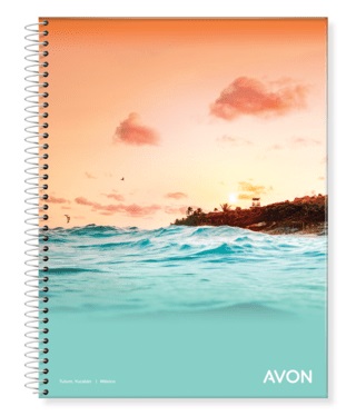 (143500) CUAD. AVON 29.7*80 RAYADO - CUADERNOS - CUADERNOS LEDESMA