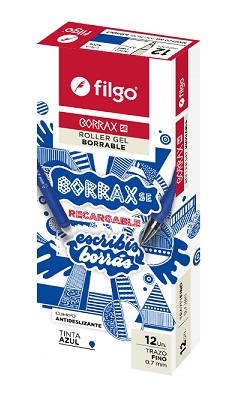 (153005) BOLIG. BORRAXION FILGO S.E. FINO - ESCRITURA - BOLIGRAFOS