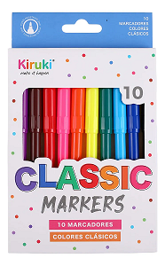 (228501) MARCADOR KIRUKI CLASICO X 10 - ESCRITURA - MARCADORES