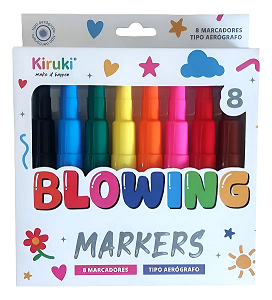 (228550) MARC. KIRUKI BLOWING X 8 AEROGRAFO - ESCRITURA - MARCADORES