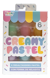 (228660) MINI RESALT KIRUKI HELADITO X 6 - ESCRITURA - MARCADORES