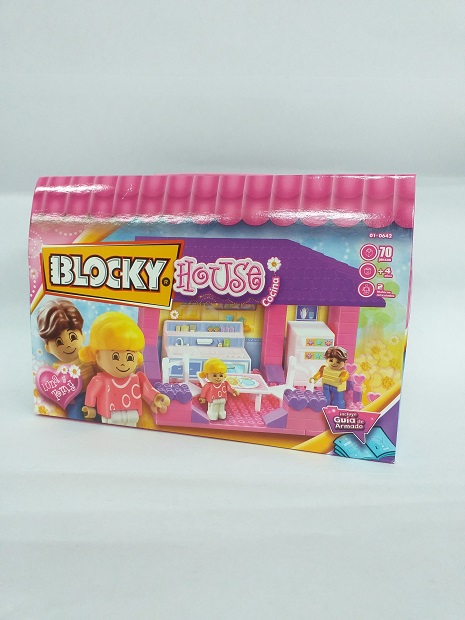 (5040642) BLOCKY HOUSE COCINA 70 PCS 0642 - JUGUETERIA CREATIVO - DIMARE