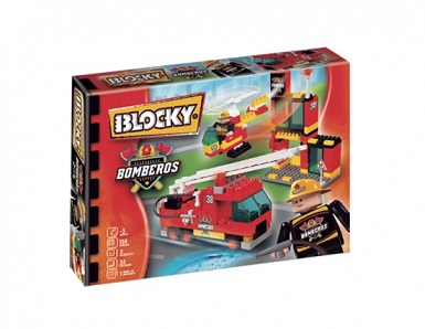 (5040651) BLOCKY BOMBEROS 2 0651 - JUGUETERIA CREATIVO - DIMARE