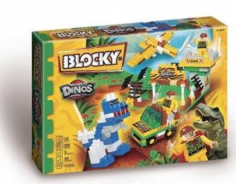 (5040678) BLOCKY DINOSAURIOS 150 PIEZA 678 - JUGUETERIA CREATIVO - DIMARE