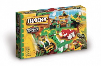 (5040679) BLOCKY DINOSAURIOS 260 PCS 0679 - JUGUETERIA CREATIVO - DIMARE