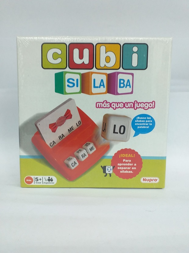 (5061077) CUBISILABAS NUPRO 1077 - JUGUETERIA JUEGOS - NUPRO