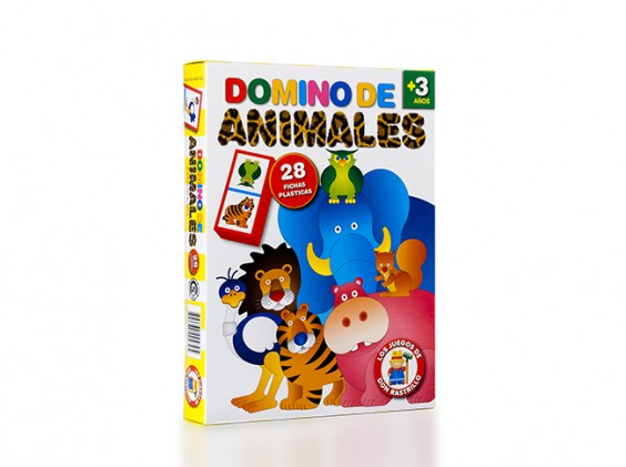 (509200) JUEGO DOMINO DE ANIMALES RUIBAL 200 - JUGUETERIA JUEGOS - RUIBAL