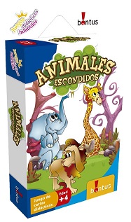 (514336) JUEGO BONTUS ANIMALES ESCONDIDOS - JUGUETERIA JUEGOS - BONTUS