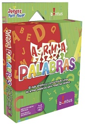 (514505) JUEGO BONTUS ARMAPALABRAS - JUGUETERIA JUEGOS - BONTUS