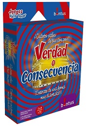 (514514) JUEGO BONTUS VERDAD O CONSECUENCIA - JUGUETERIA JUEGOS - BONTUS