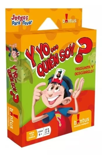 (514528) JUEGO BONTUS Y YO QUIEN SOY? - JUGUETERIA JUEGOS - BONTUS