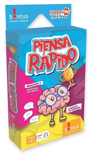 (514554) PIENSA RAPIDO BONTUS 554 - JUGUETERIA JUEGOS - BONTUS