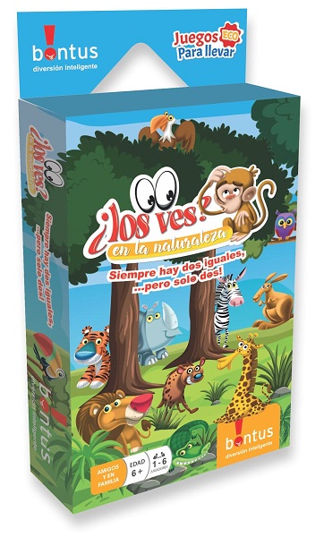 (514555) LOS VES? EN LA NATURA BONTUS 555 - JUGUETERIA JUEGOS - BONTUS