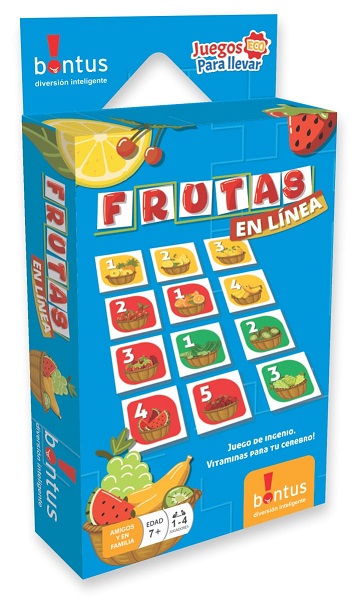 (514556) FRUTAS EN LINEA BONTUS 556 - JUGUETERIA JUEGOS - BONTUS
