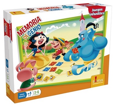 (514752) JUEGO BONTUS MEMORIA DE GENIO - JUGUETERIA JUEGOS - BONTUS