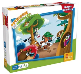 (514753) JUEGO BONTUS DETECTIVE DE ANIMALES - JUGUETERIA JUEGOS - BONTUS