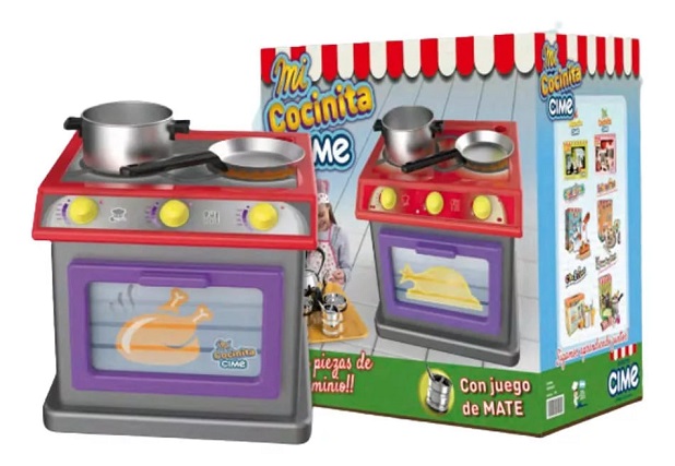 (519315) COCINA CON BATERIA ALUMINIO 315 - JUGUETERIA NACIONAL - CIME