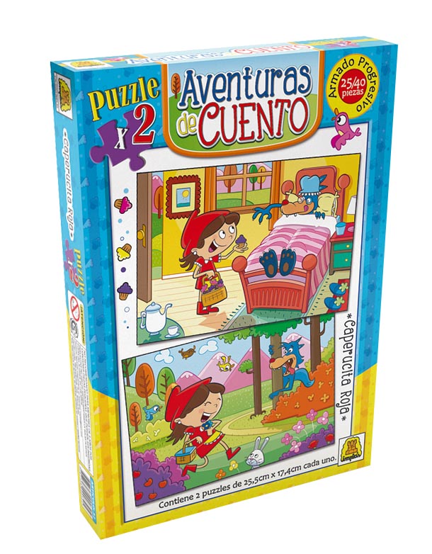 (521032) CAPERUCITA ROJA 25/40 P. IMPLAS 32 - JUGUETERIA JUEGOS - IMPLAS