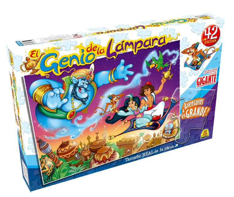 (521260) GENIO D LA LMPARA 48P. IMPLAS 260 - JUGUETERIA JUEGOS - IMPLAS