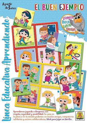 (521332) EL BUEN EJEMPLO IMPLAS 332 - JUGUETERIA JUEGOS - IMPLAS
