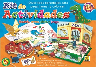 (521349) KIT DE ACTIVIDADES IMPLAS 349 - JUGUETERIA JUEGOS - IMPLAS