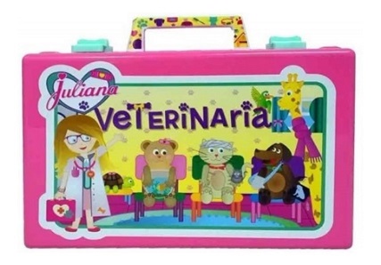 (523009) VALIJA JULIANA VETERINARIA GDE 084 - JUGUETERIA NACIONAL - JULIANA