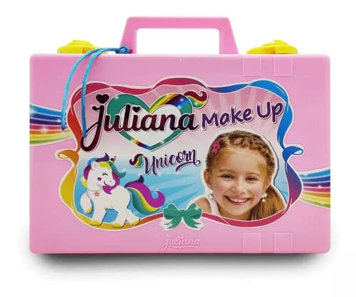 (523046) VALIJA JULIANA MAKE UP UNICORN 046 - JUGUETERIA NACIONAL - JULIANA
