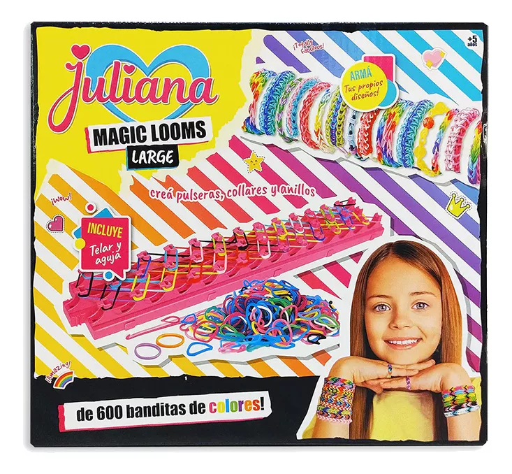 (523JUL103) JULIANA MAGIC LOOMS LARGE 103 - JUGUETERIA NACIONAL - JULIANA