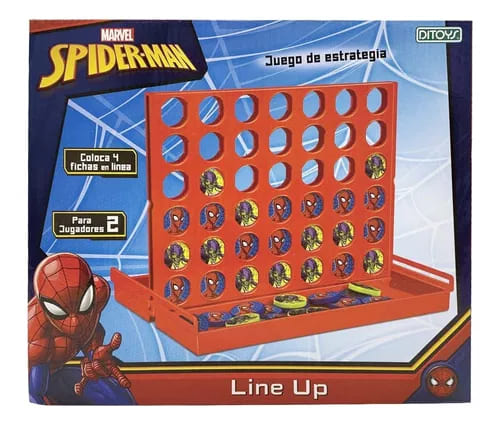 (5332371) CUATRO EN LINEA SPIDER DITOYS 2371 - JUGUETERIA IMPORTADO - DITOYS