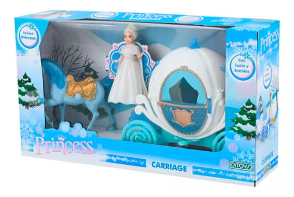 (5332394) CARRUAJE PRINCESAS DITOYS 2394 - JUGUETERIA IMPORTADO - DITOYS