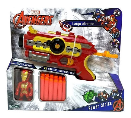 (5332424) PISTOLA AVENGER LANZA DARDOS 2424 - JUGUETERIA IMPORTADO - DITOYS