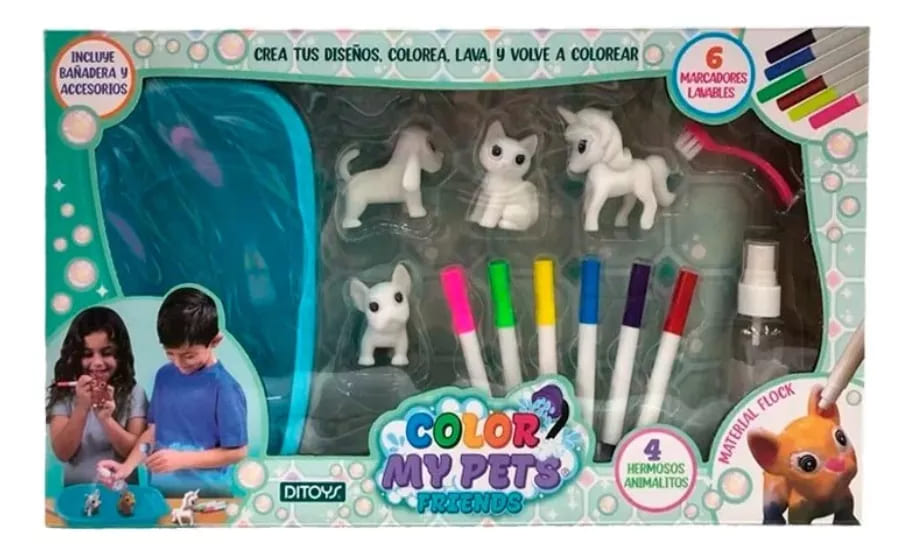 (5332622) COLOR MY PETS UNICORNIO DITOYS 2622 - JUGUETERIA IMPORTADO - DITOYS