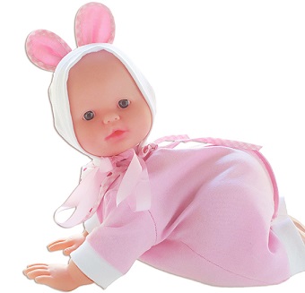 (538715) BEBE GATEADOR CARIITO 715 - JUGUETERIA MUECAS - JUGUETECH