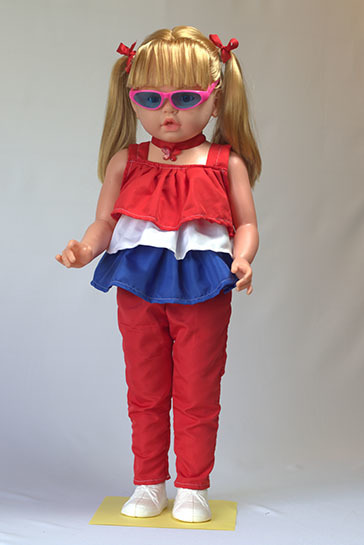 (538835) JULIETA FASHION CON ANTEOJOS 835 - JUGUETERIA MUECAS - JUGUETECH