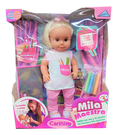(538932) MUECA MILA MAESTRA CARIITO 932 - JUGUETERIA MUECAS - JUGUETECH