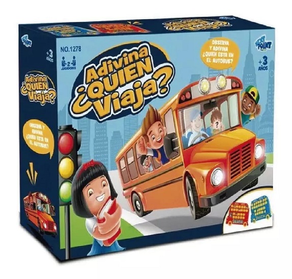 (5451833) ADIVINA QUIEN VIAJA NEXT POINT 1278 - JUGUETERIA IMPORTADO - NEXT POINT