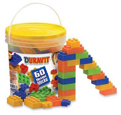 (550660) BALDE CON BLOCKS DURAVIT X 60 660 - JUGUETERIA IMPORTADO - BLUMEN