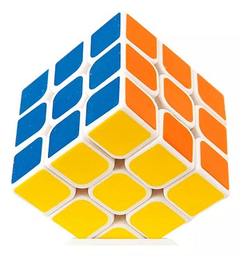 (566IK0644) CUBO MAGICO 3X3 CLASIC ISAKITO 0644 - JUGUETERIA IMPORTADO - ISAKITO
