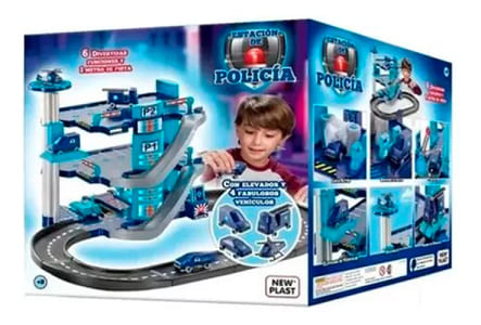 (57210642) ESTACION POLICIA NEW PLAST 10642 - JUGUETERIA NACIONAL - NEW PLAST