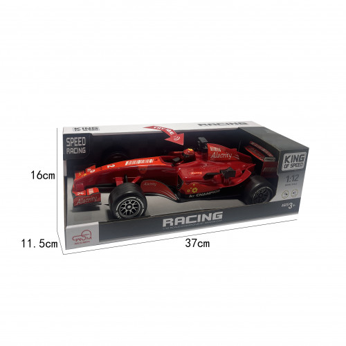 (580F101) AUTO F1 ROJO GR360 F101 - JUGUETERIA IMPORTADO - GRUPO 360