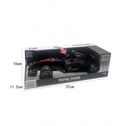 (580F102) AUTO F1 NEGRO GR360 F102 - JUGUETERIA IMPORTADO - GRUPO 360