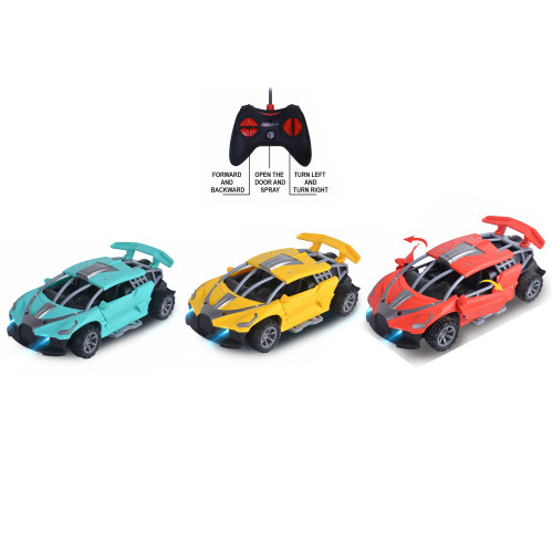 (580RD23) AUTO R/C LANZA HUMO *360* RD23 - JUGUETERIA IMPORTADO - GRUPO 360